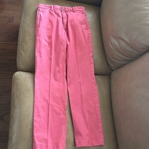 EUC Men’s Vineyard Vines Breaker Pants/chinos Jetty Red, size 28 x 32
